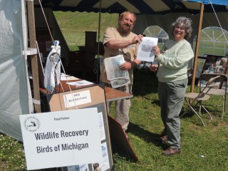 Public events such as this, at Milliken State Park are often done in conjunction with the Department of Natural Resources, conservation districts, land conservancies, and Audubon Chapters.
