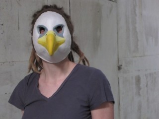 Hiding the human face during rehabilitation is important, even though the birds may not recognize the mask as its own species.